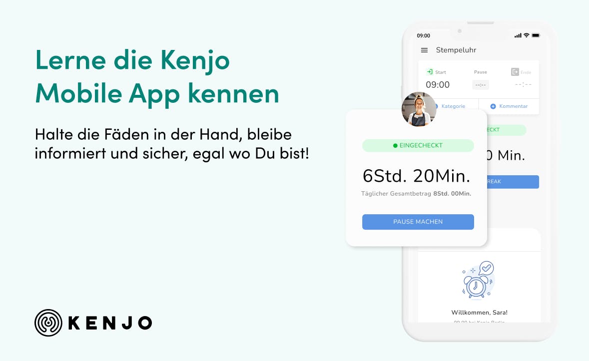 kenjo mobile app leitfaden fragen