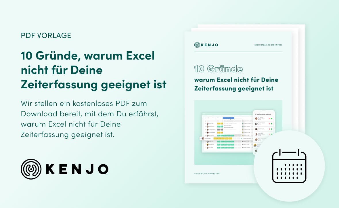 10 gründe kein excel zeiterfassung