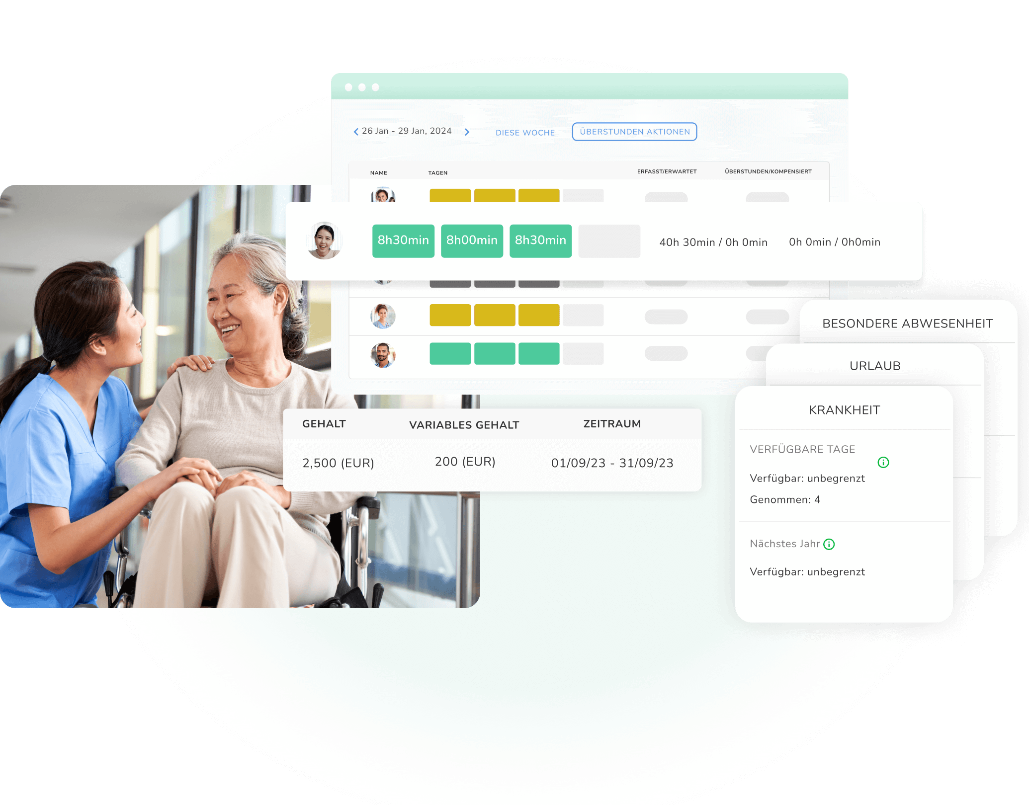 Kenjo HR Software Pflegedienste