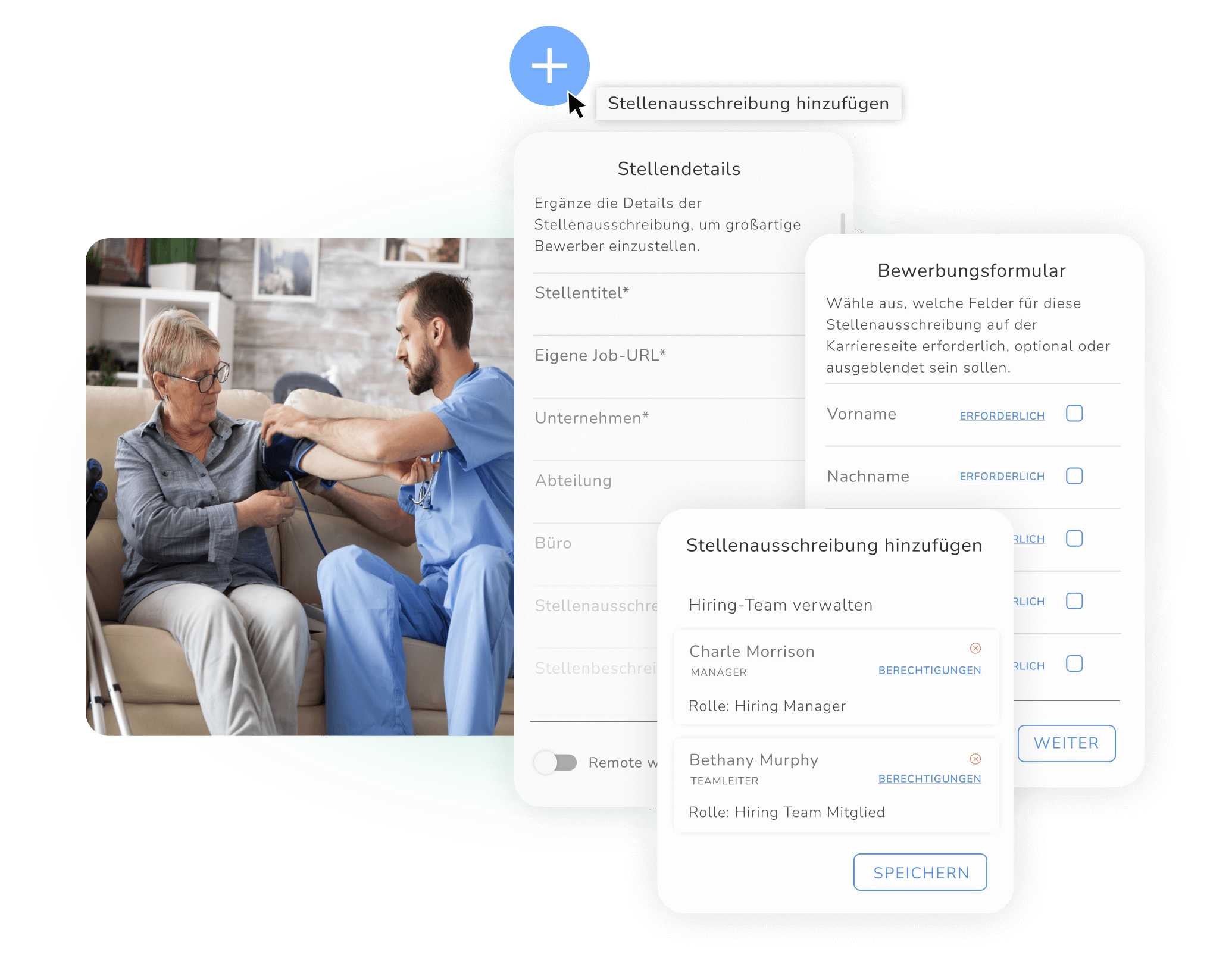 Kenjo HR Software Recruiting Pflegedienst
