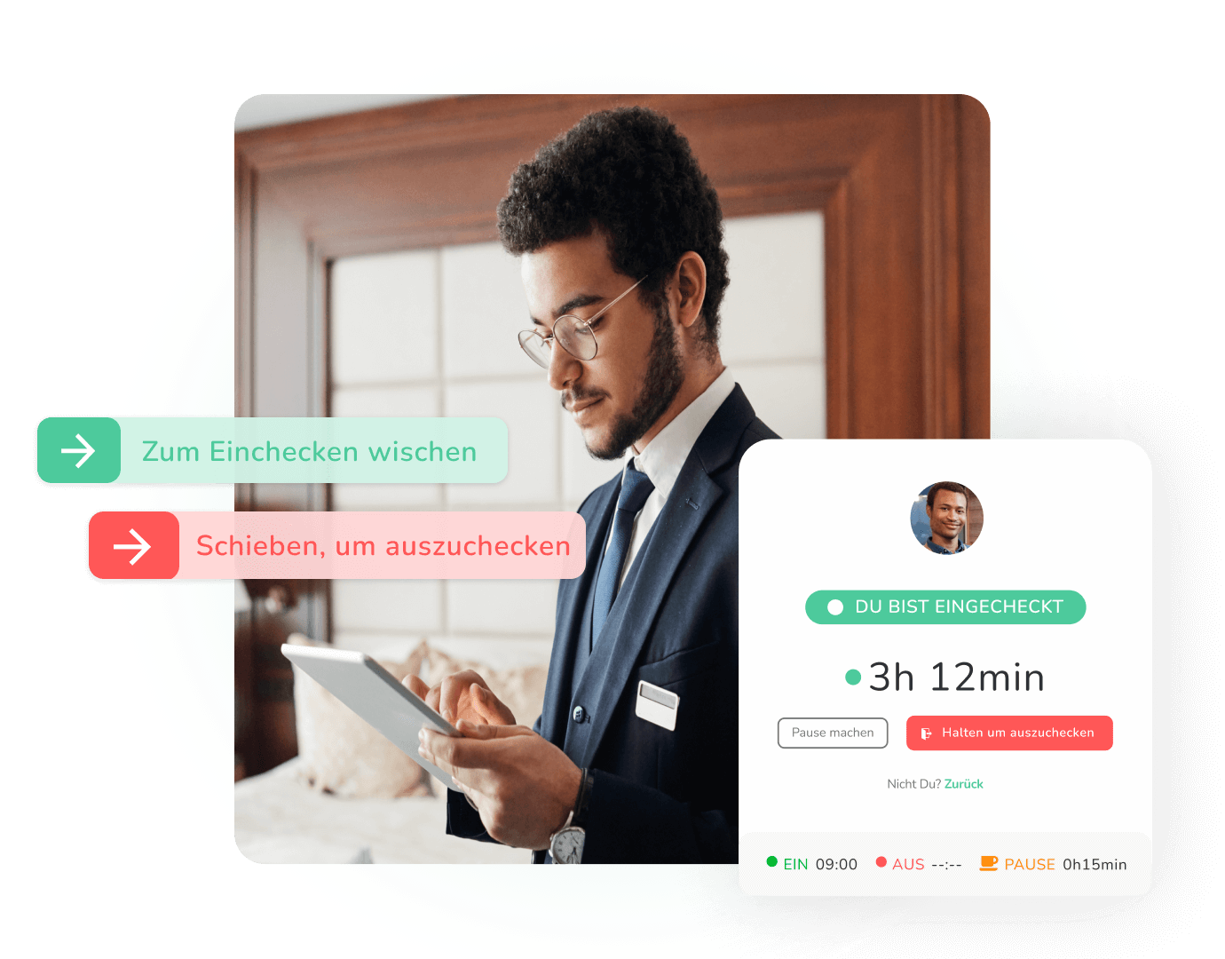 Kenjo Zeiterfassung Hotel Software HR