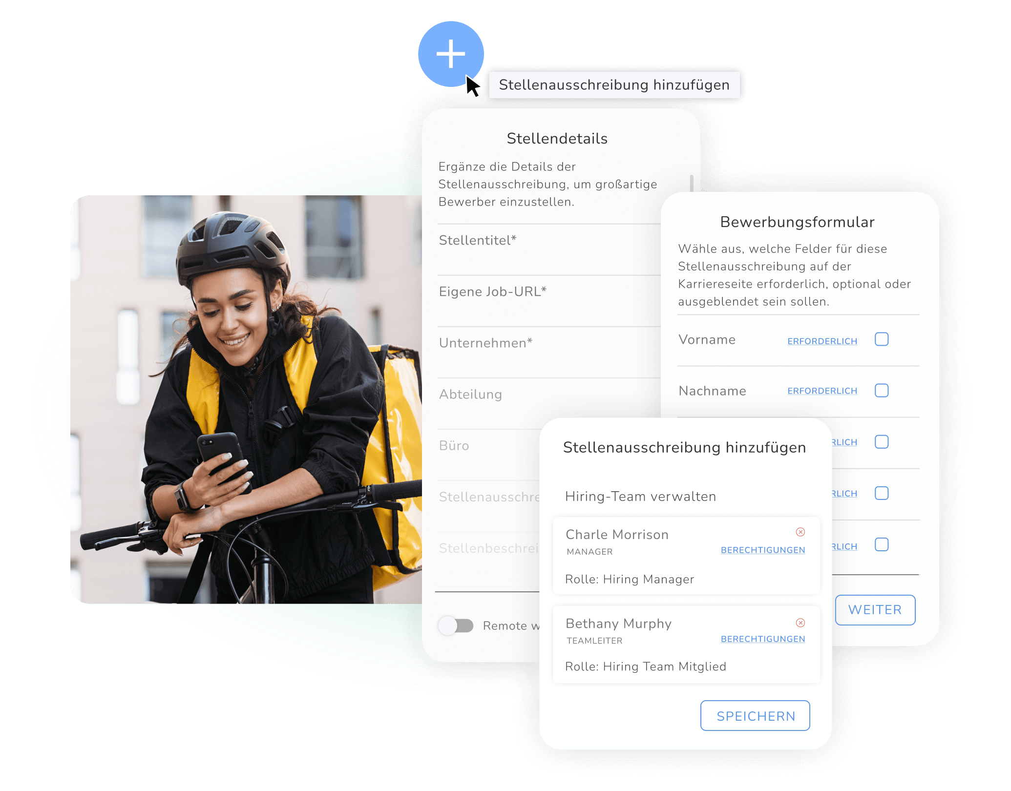 Kenjo Recruiting Software Lieferdienste
