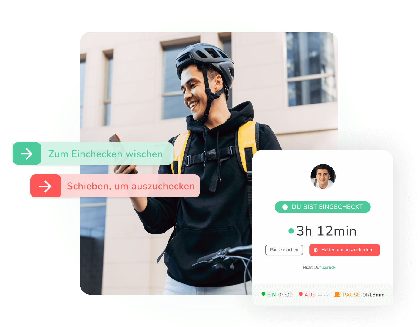 Kenjo Zeiterfassung Software Lieferdienste