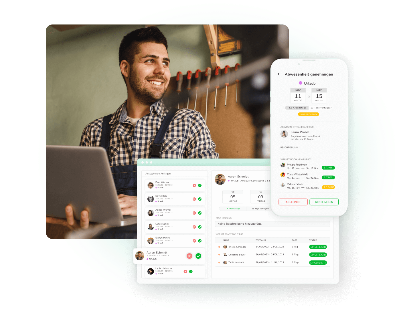 Kenjo Abwesenheitsmanagement HR Software