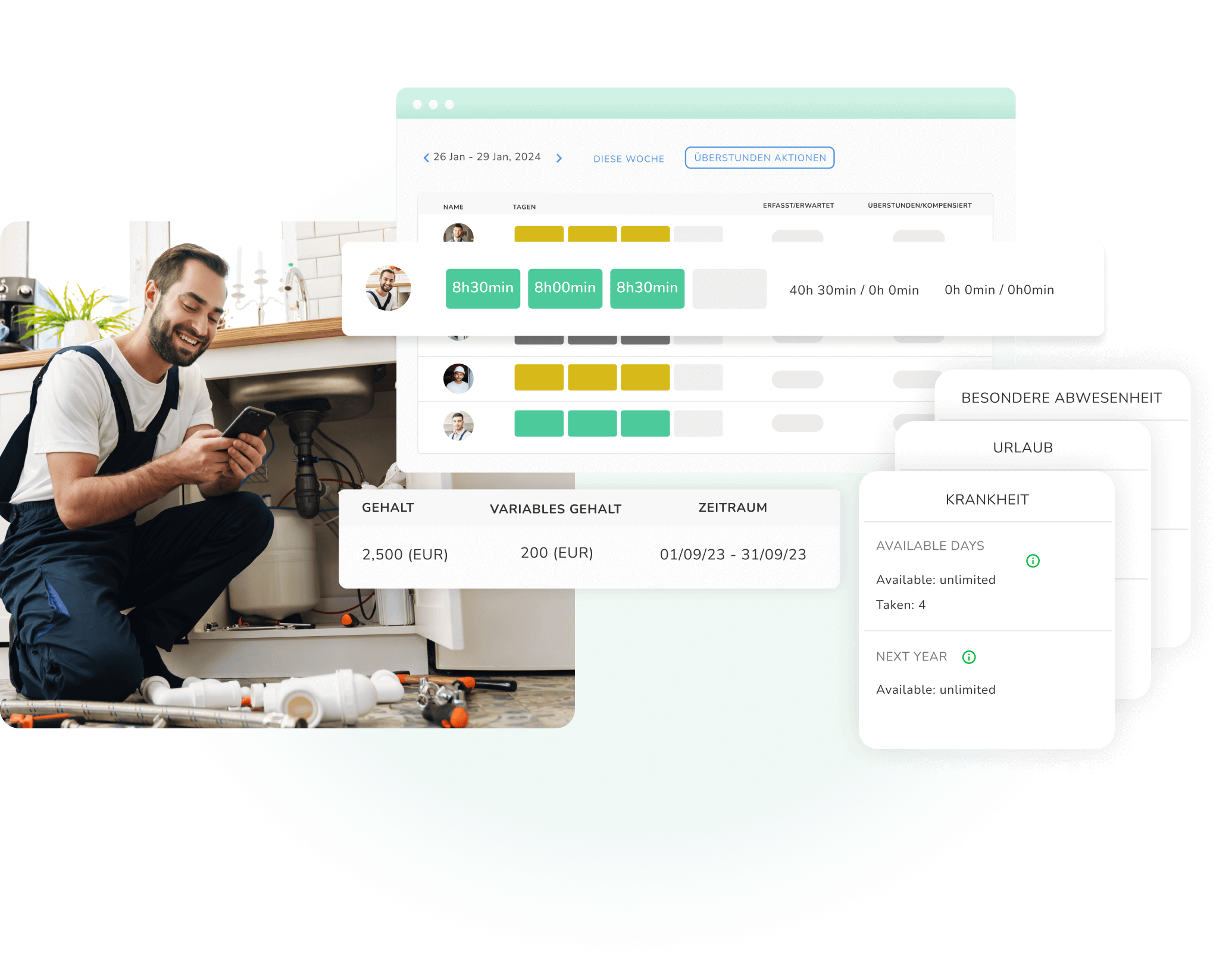 HR Software Kenjo Handwerker