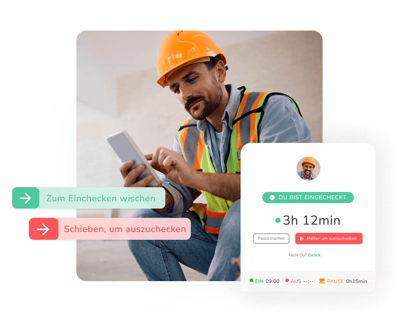 Zeiterfassung Software Kenjo Handwerker
