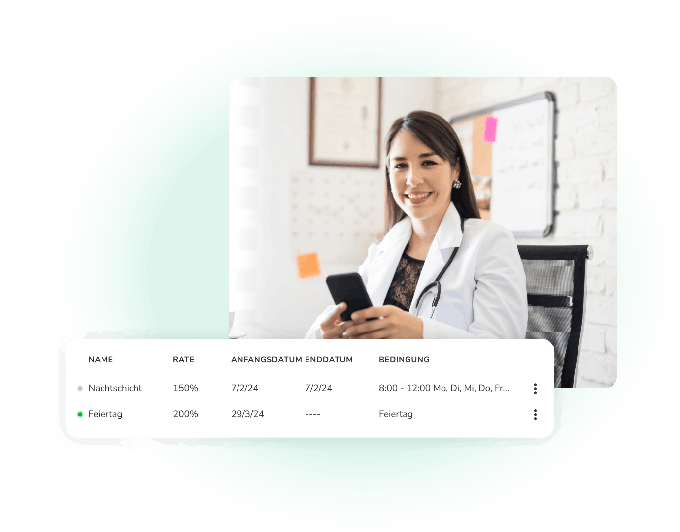 kenjo hr software lohnzuschläge arztpraxis