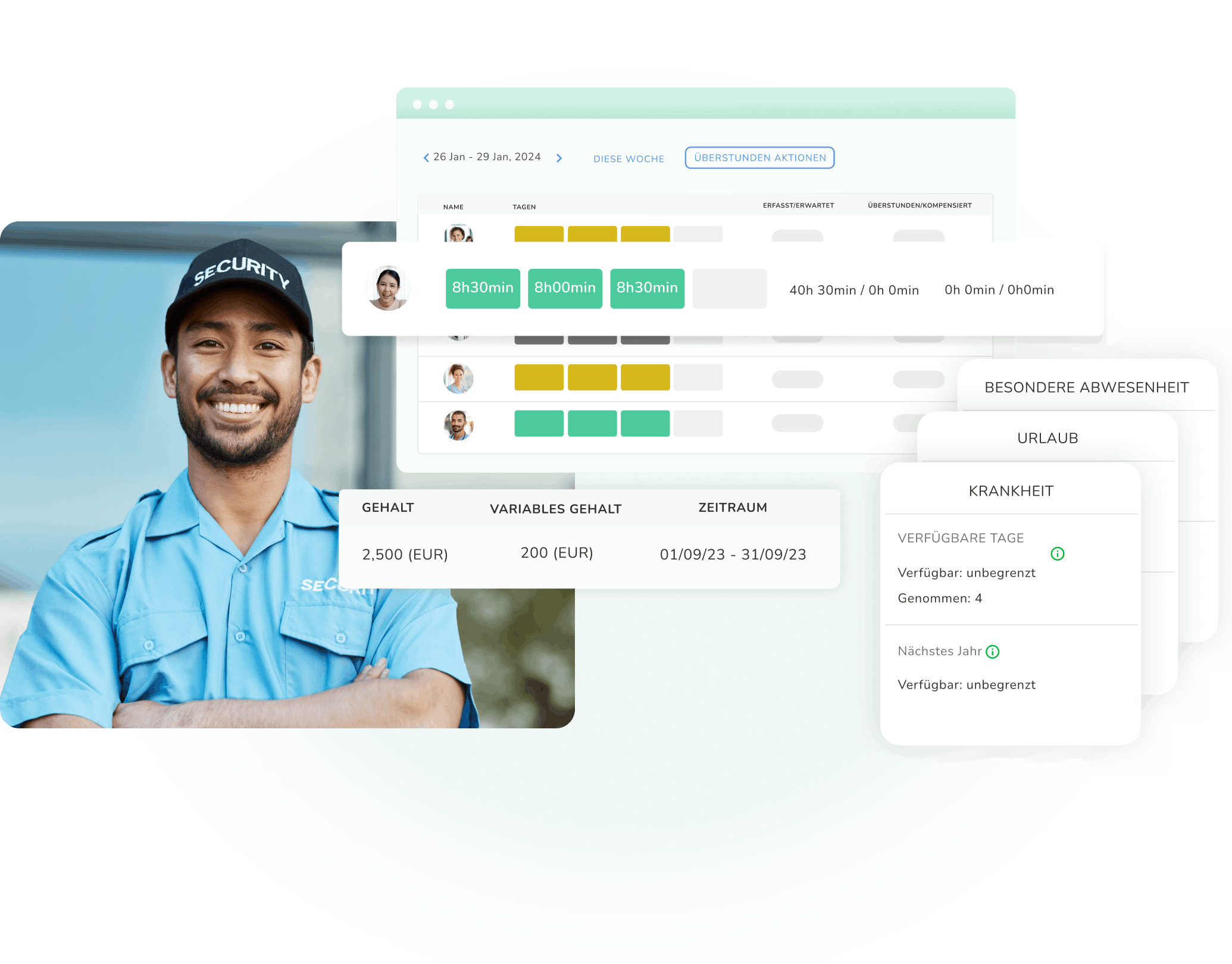 facility management mobile hr app kenjo