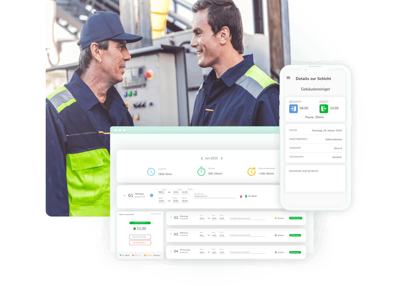 zeiterfassung kenjo facilitiy management