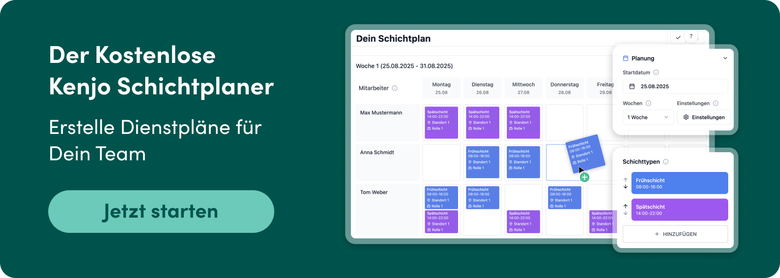 Kenjo Schichtplaner