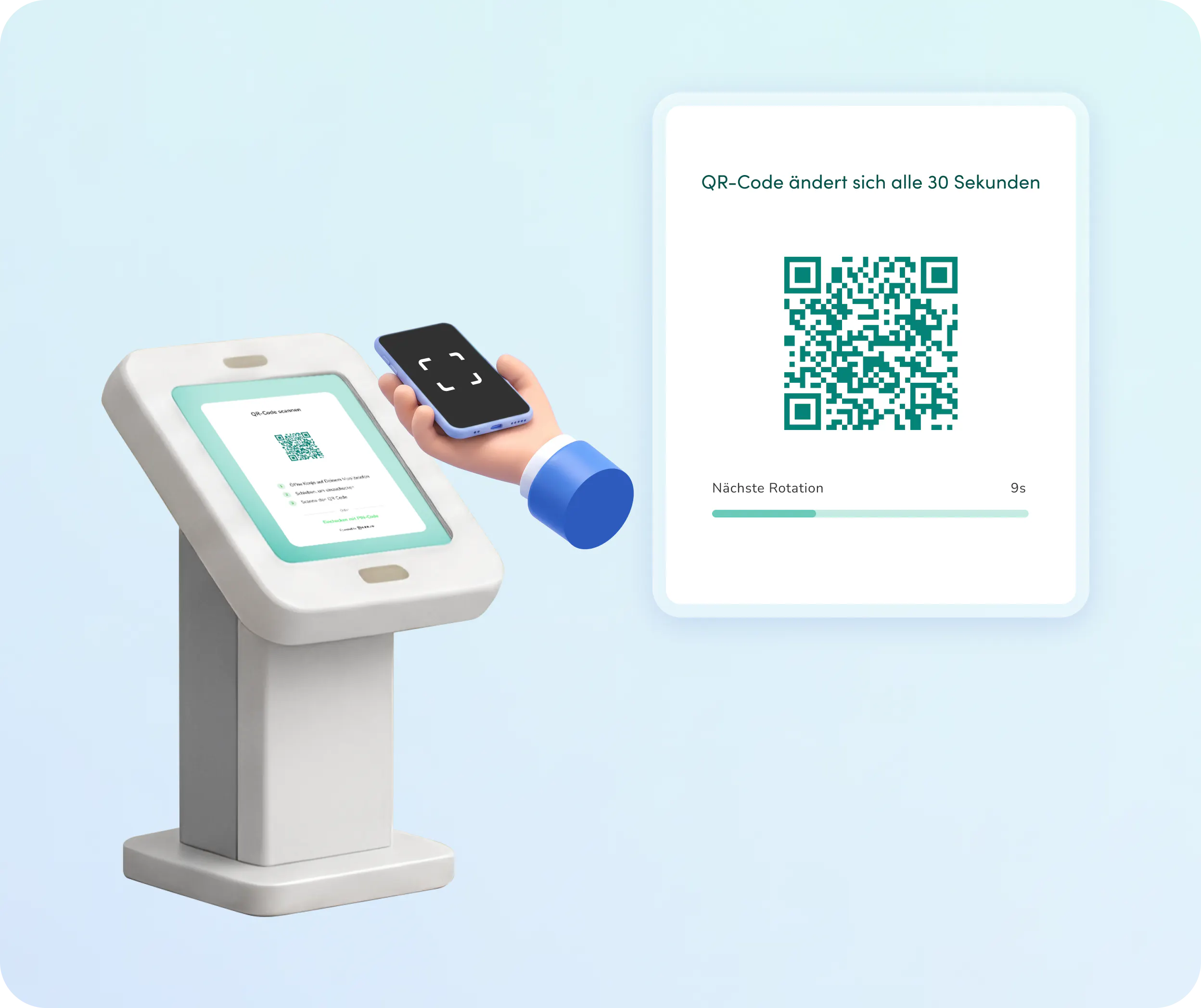 Kenjo Zeiterfassung App Kiosk