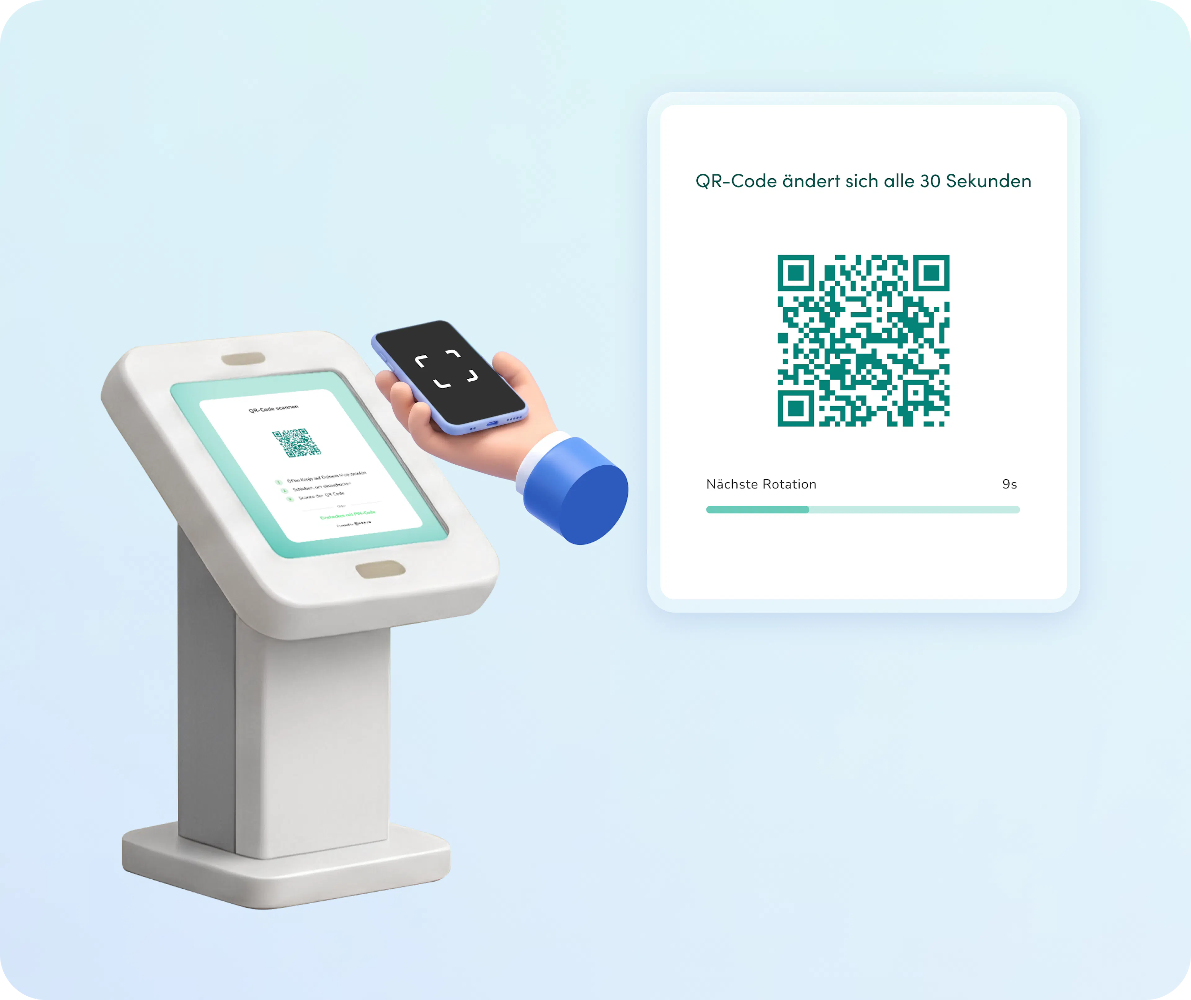 Kenjo Zeiterfassung App Kiosk