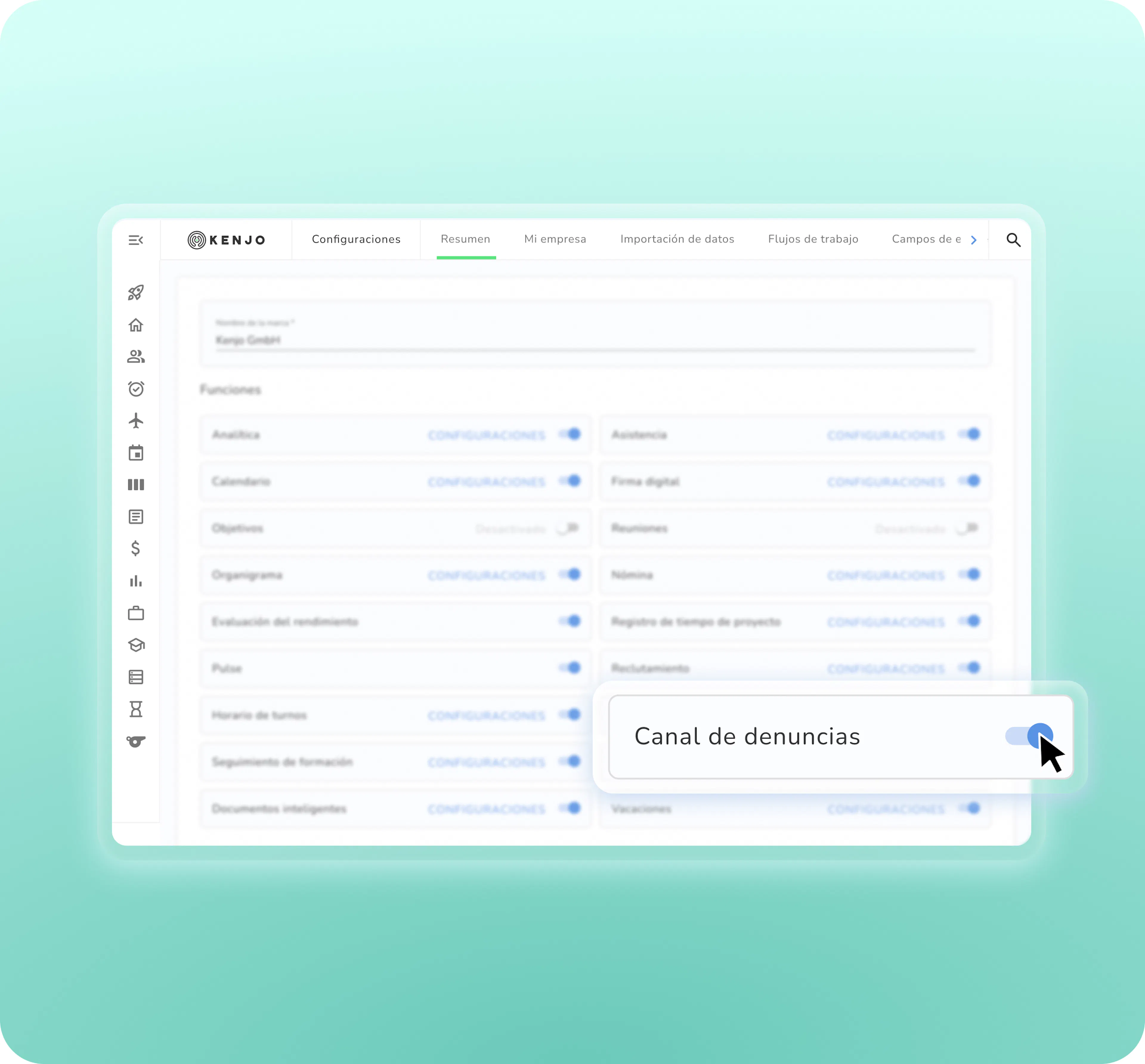 Whistleblower Software Kenjo