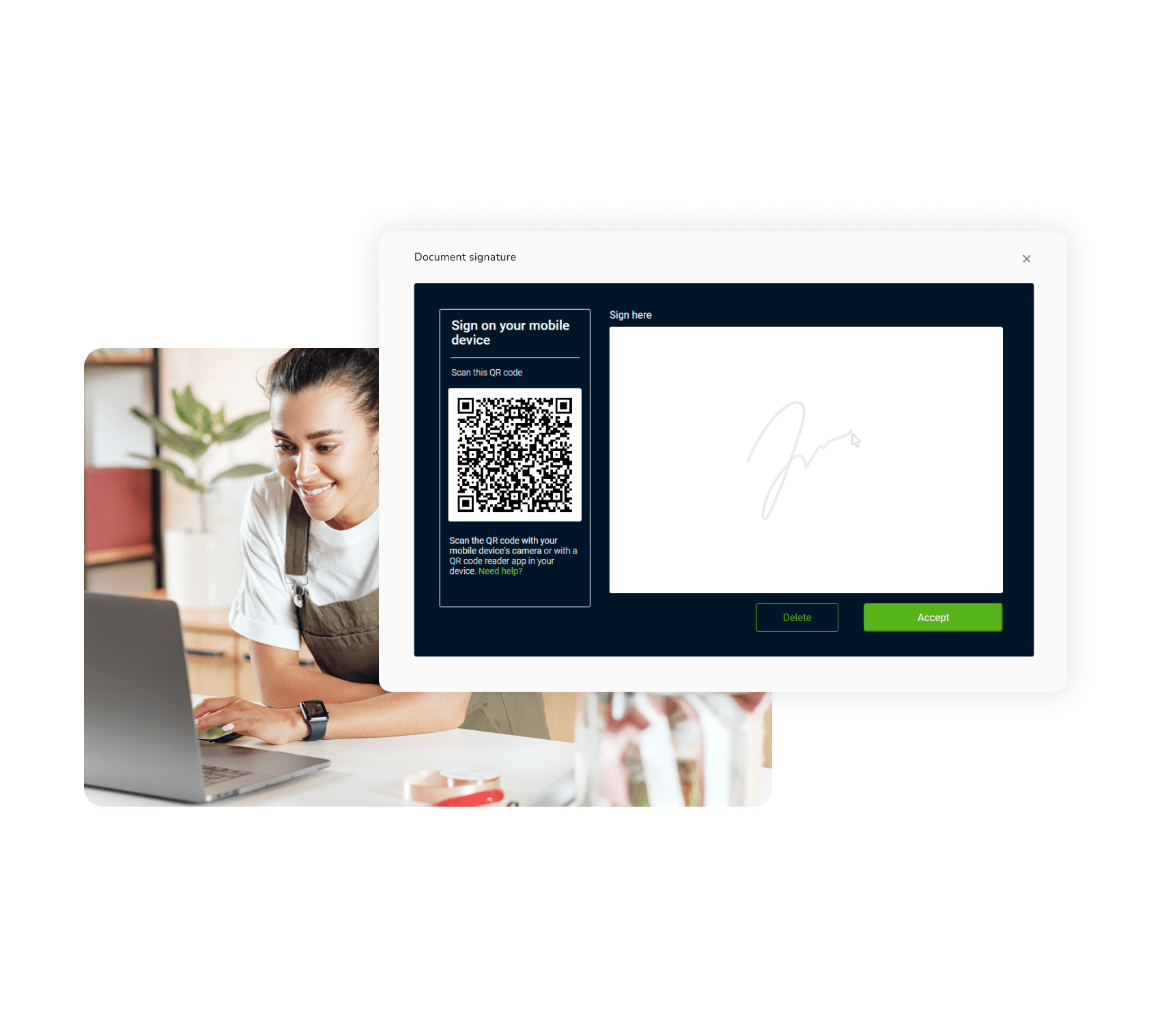 Digitally sign documents with Kenjo.