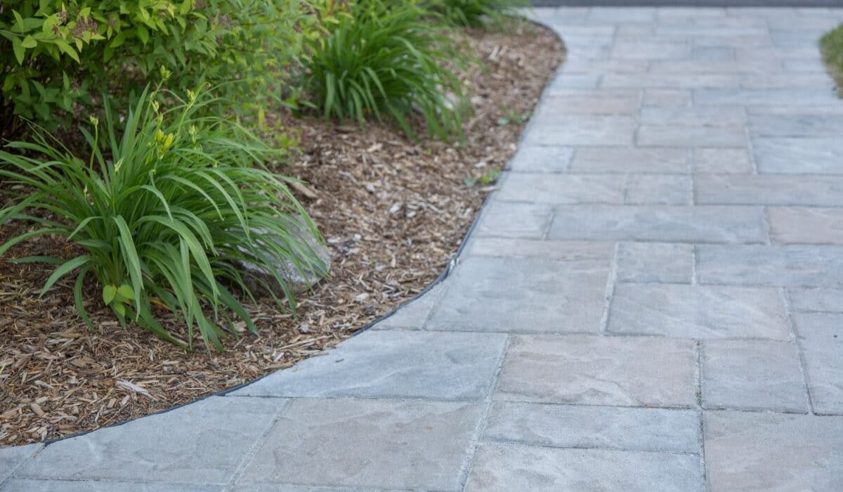 Stone walkway