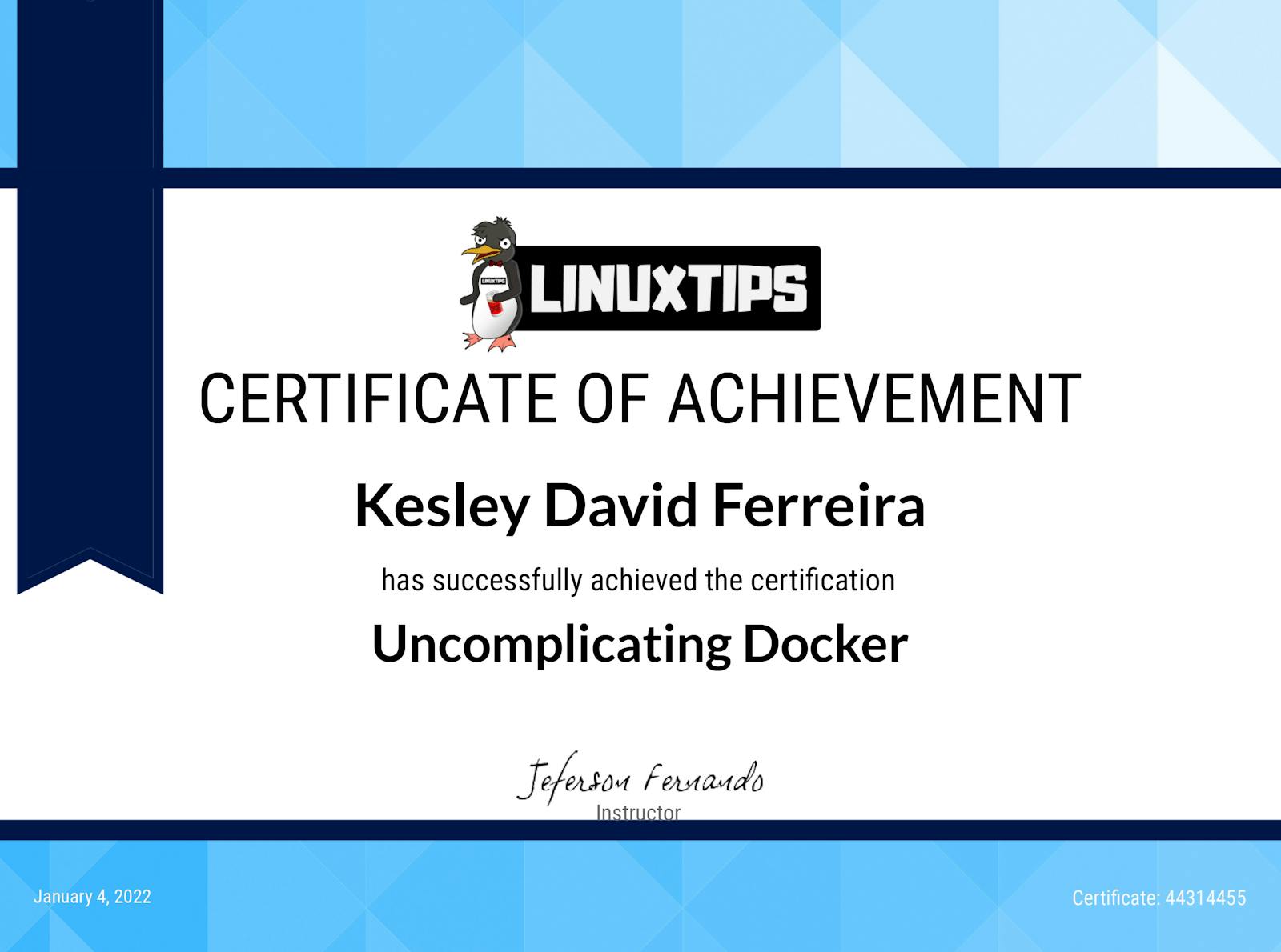 LINUXtips Uncomplicating Docker Kesley DEV