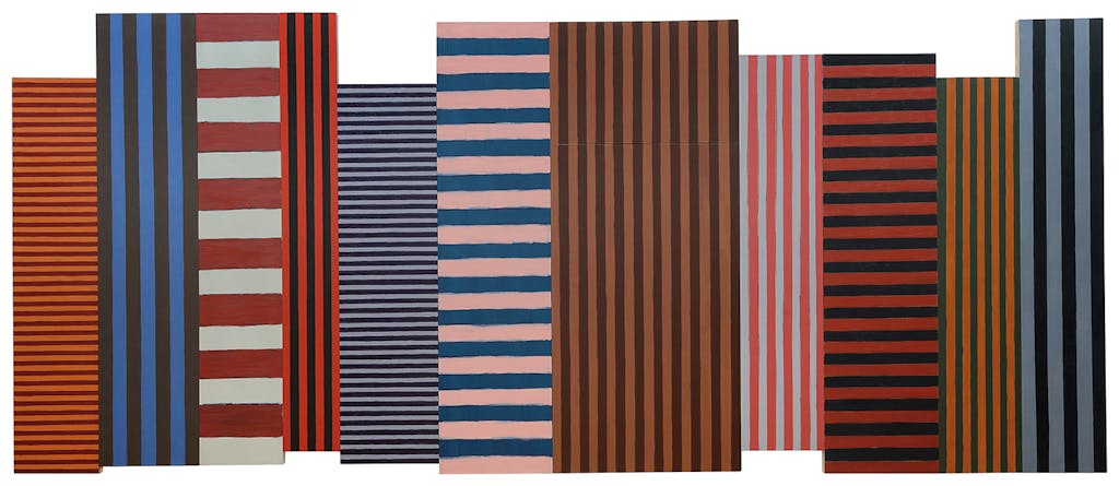 Sean Scully, Backs and Fronts, 1981