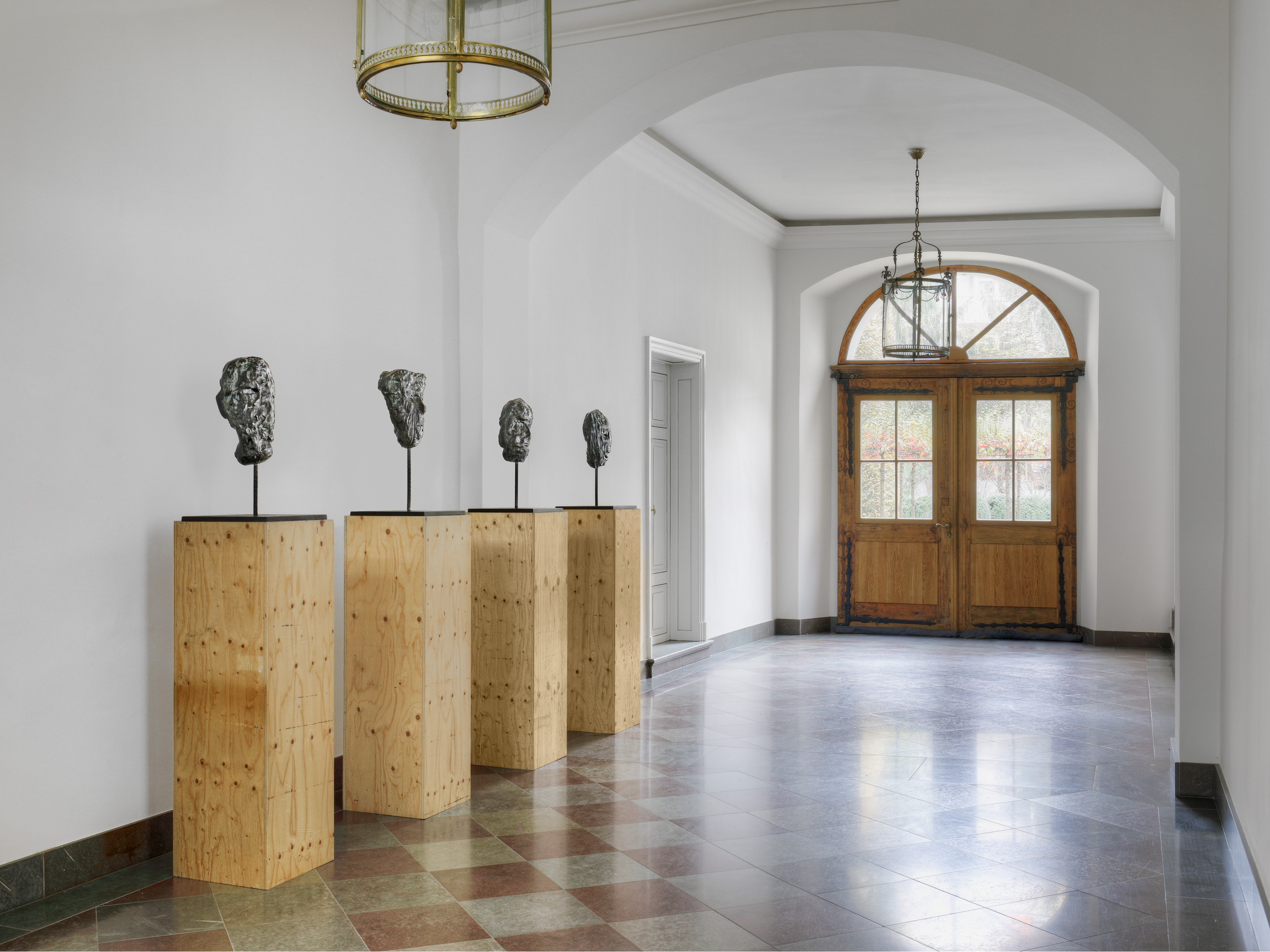 Exhibition - Günther Förg 4 Masken - KEWENIG