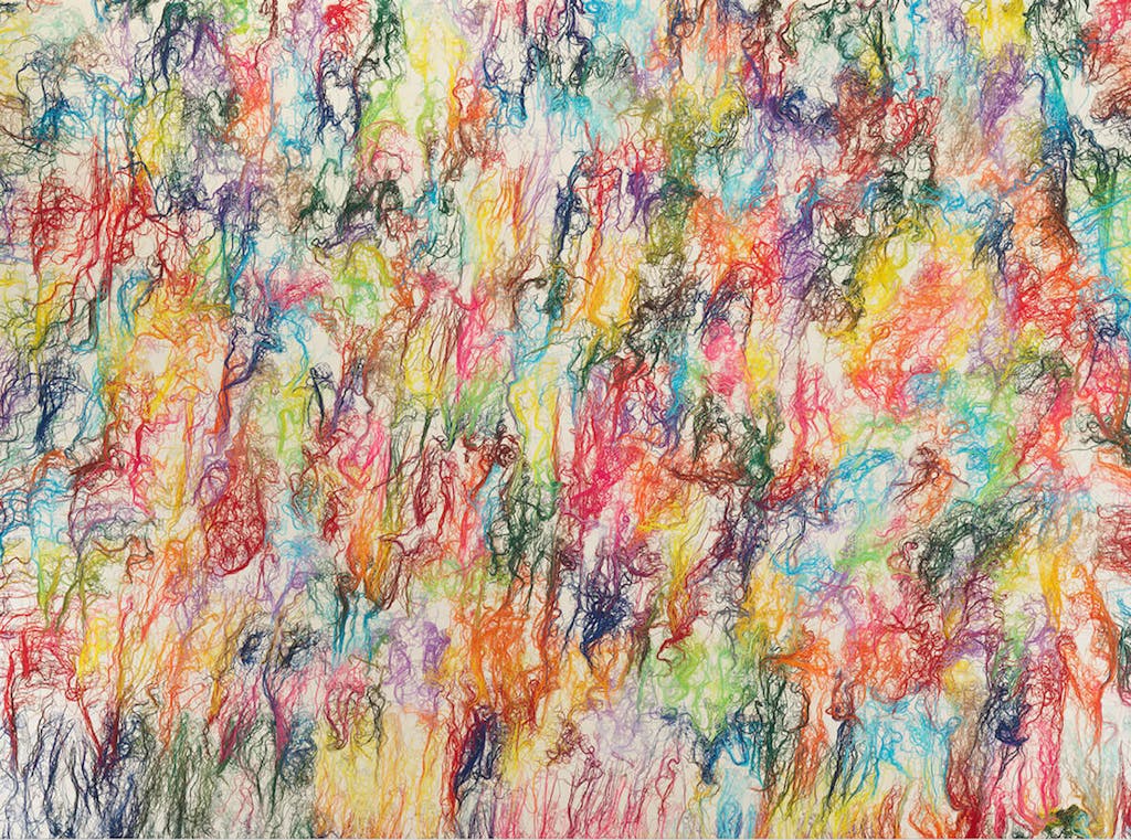 Ghada Amer, "La Grande Nymphéa", 2021