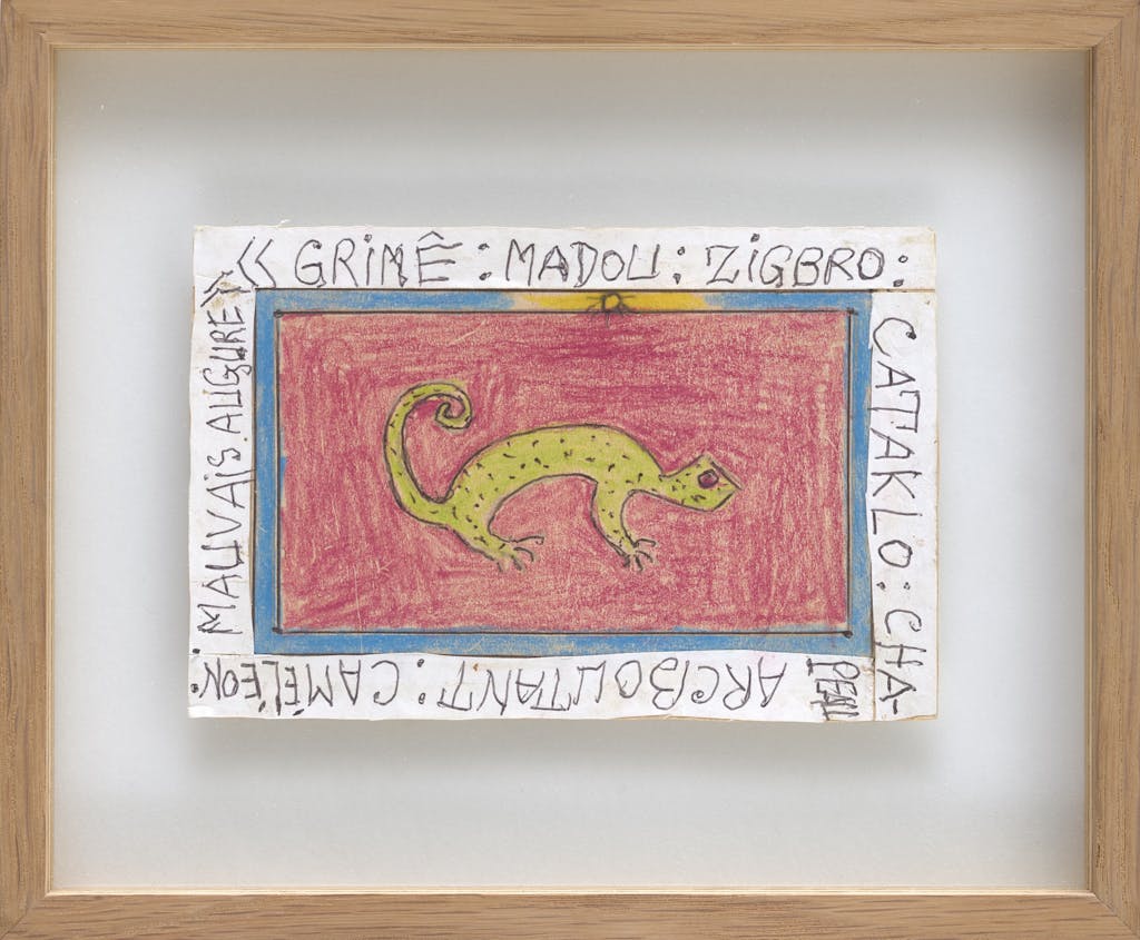 Frédéric Bruly Bouabré, Grine Madoli, 2000