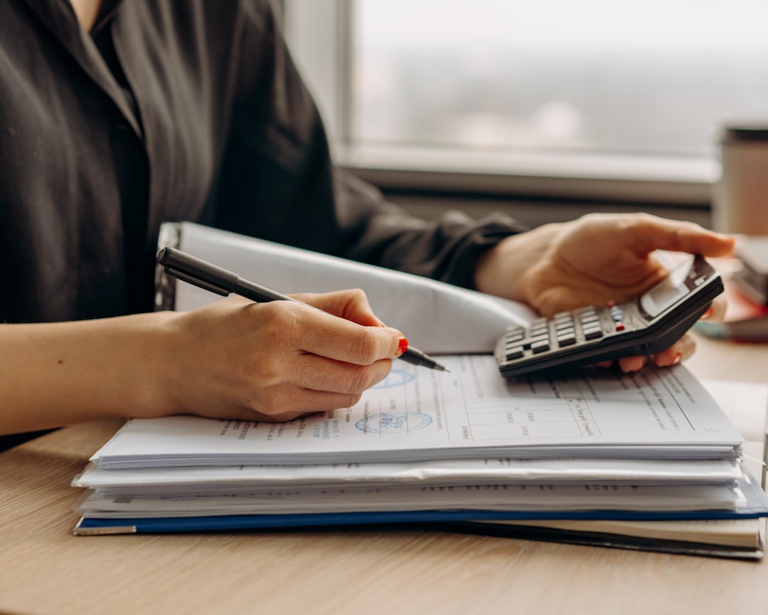 Landlord performing accounting for their property