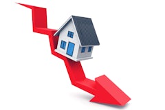 House prices going down