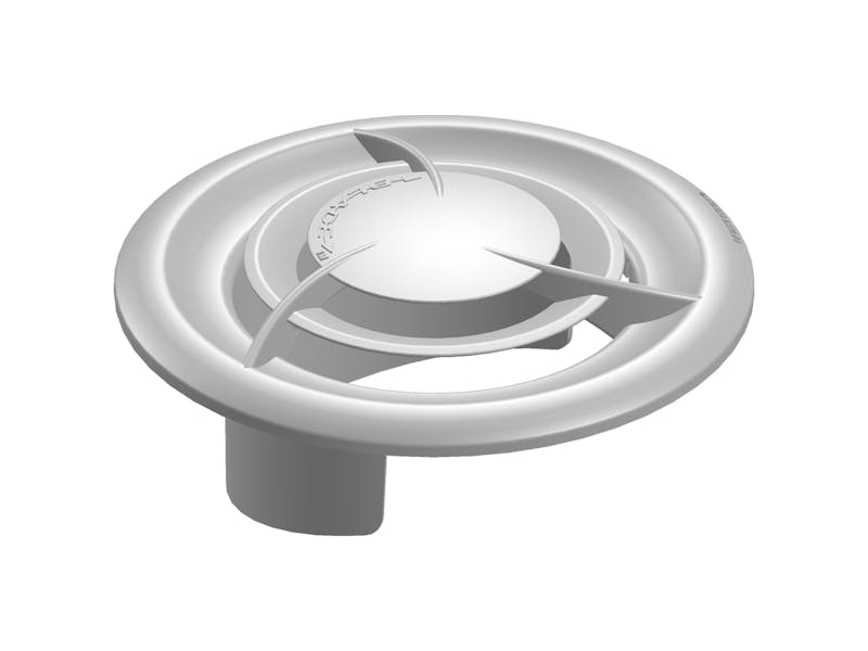 Blade™ signature vent collar and diffuser