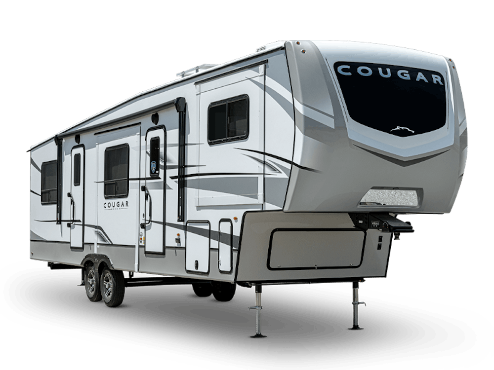 Cougar fifth wheel exterior