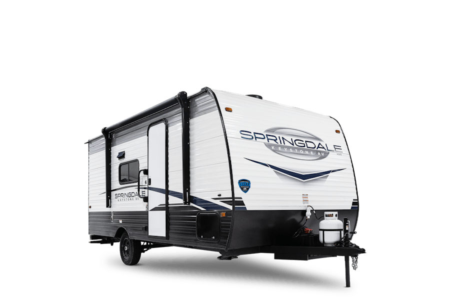 Springdale classic mini travel trailer camper rv exterior