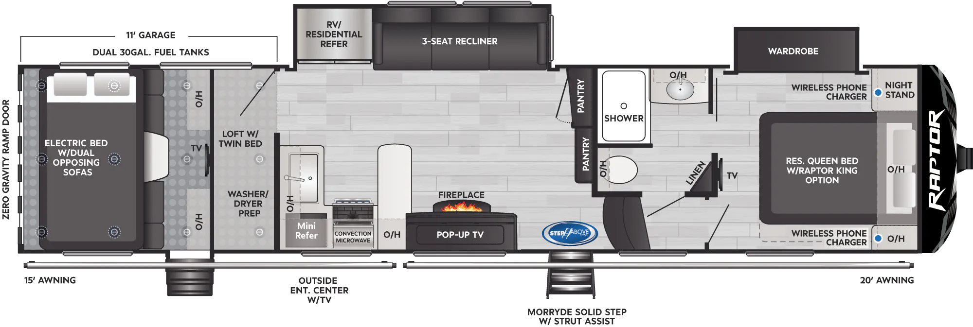 2018 Keystone Raptor Floor Plans | Viewfloor.co