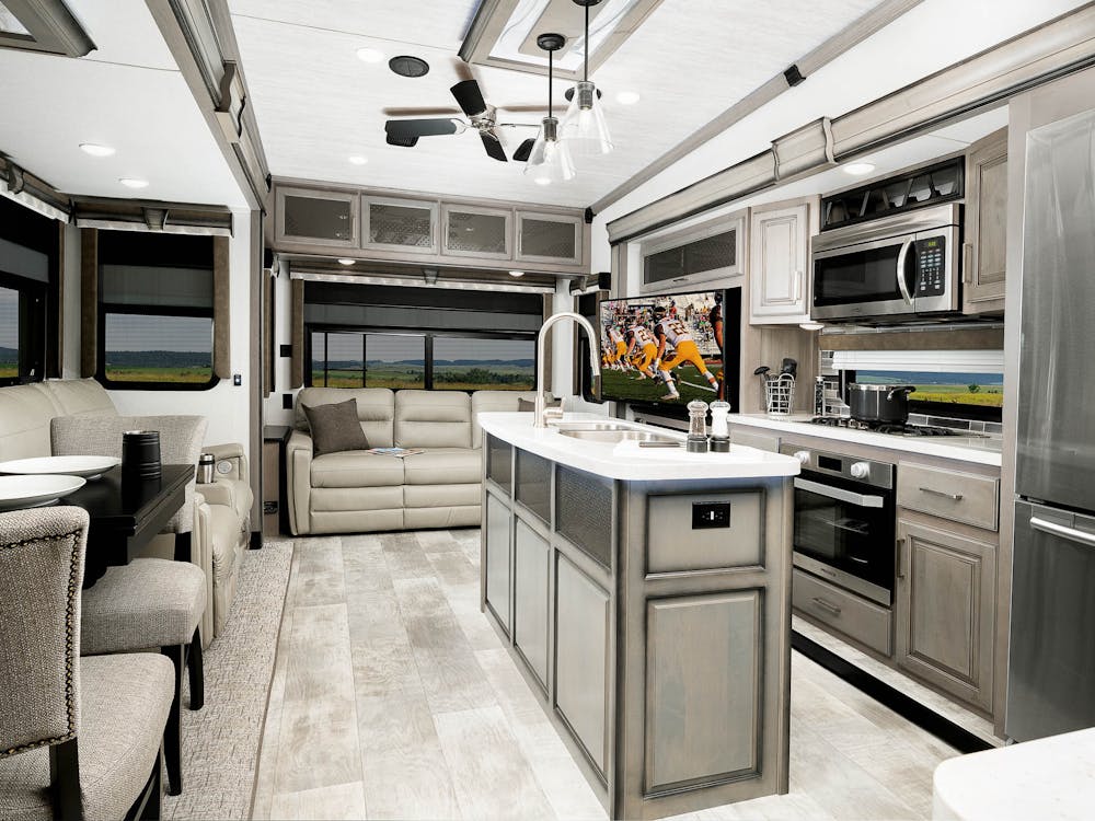 3121RL kitchen and living area