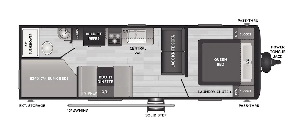 New 2023 Keystone Floorplans - Keystone RV