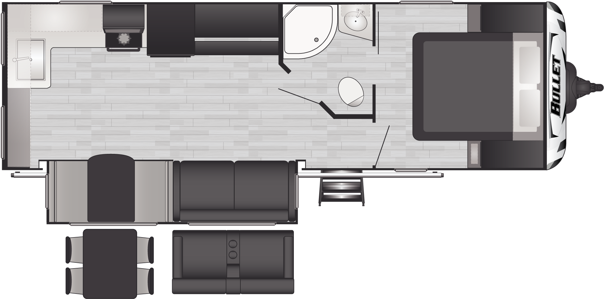 Bullet Travel Trailer Floor Plans | Floor Roma