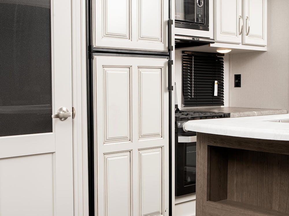 30RLS Refrigerator with Wood Door