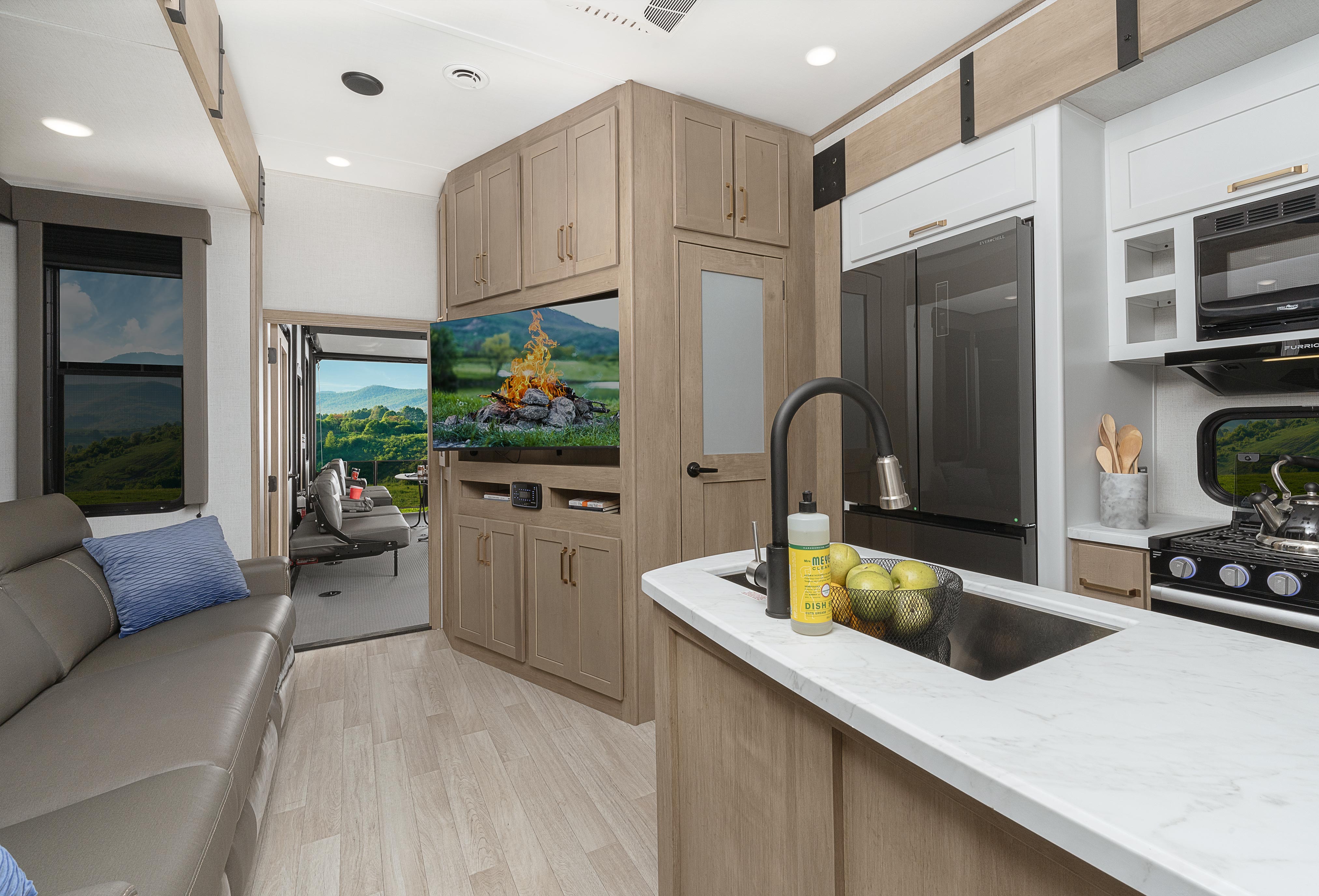 Carbon Toy Hauler Travel Trailers RVs An Affordable Toy Hauler That Gives You Your Truck Bed