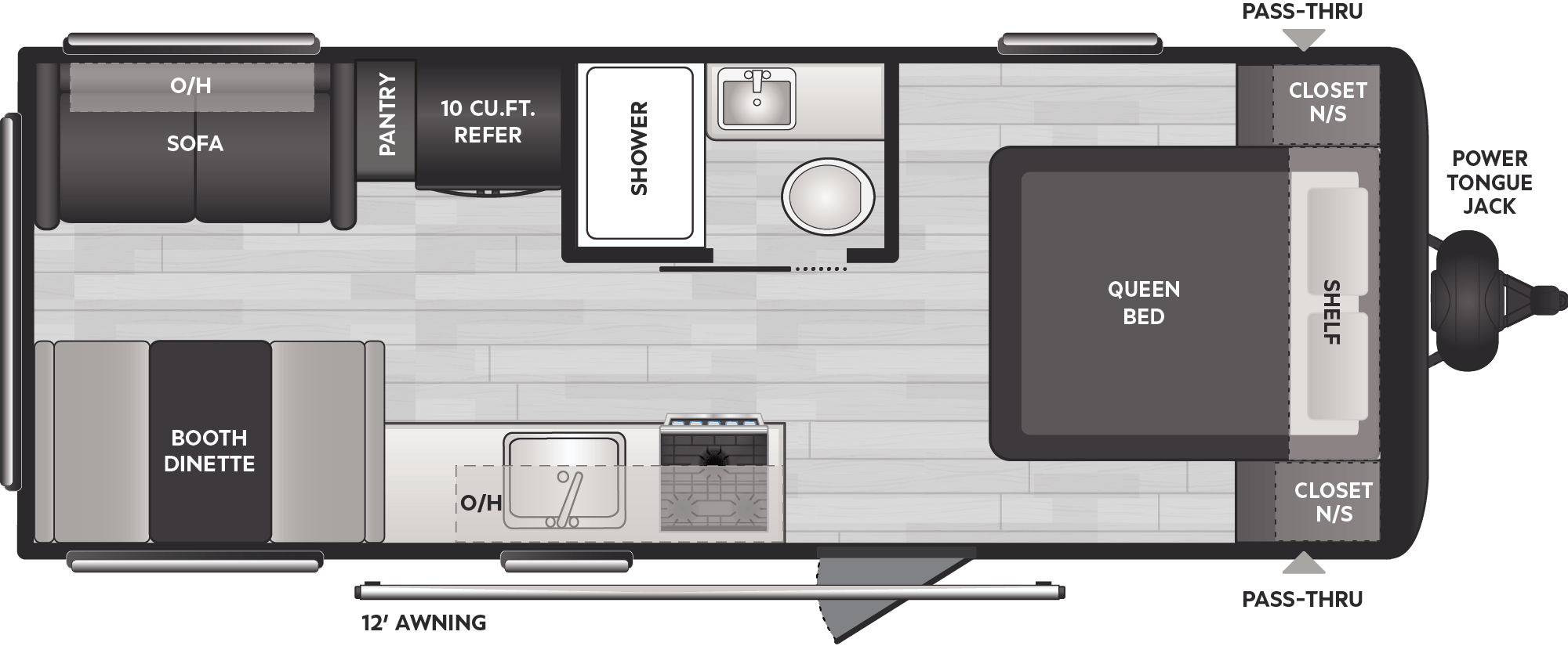 Springdale Classic Double Comfort Travel Trailers - Model 200RLC ...