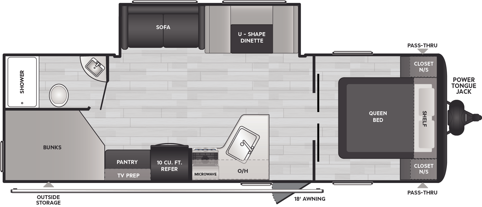Springdale Classic Double Comfort Travel Trailers - Model 269DBC ...