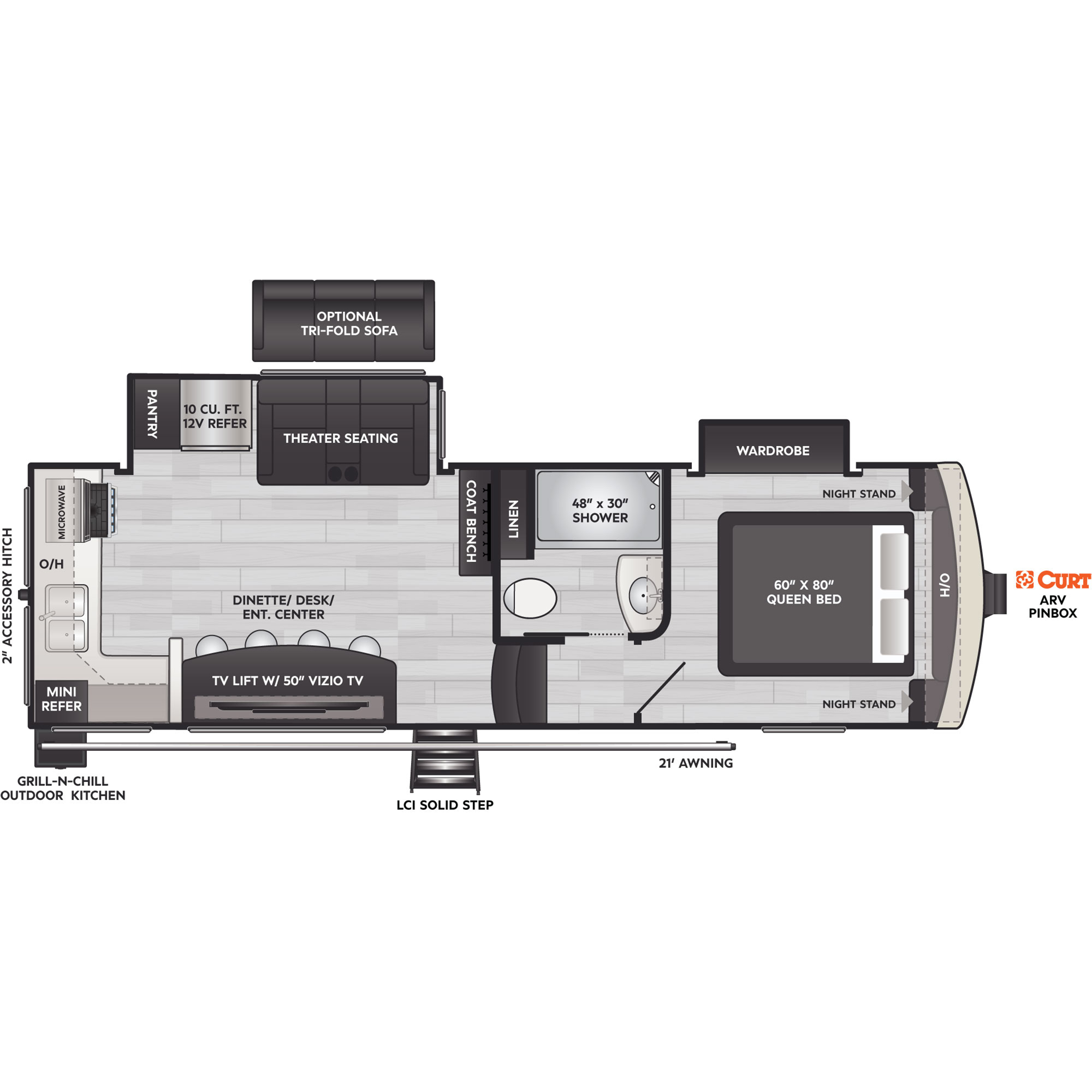 The Best 2024 Fifth Wheels You Won T Want To Miss Keystone RV   A3ccfe3a 18a0 446d Bbc9 29ed48423ecc Arcadia 246SLRK FP 