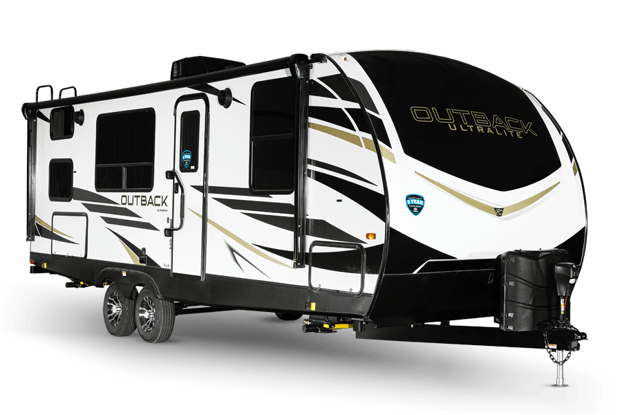 keystone outback rear living travel trailer