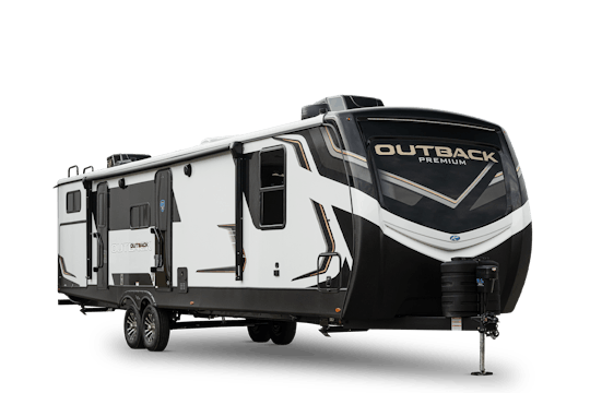 Outback Luxury Travel Trailers - Model 342CG Floorplan - Keystone RV