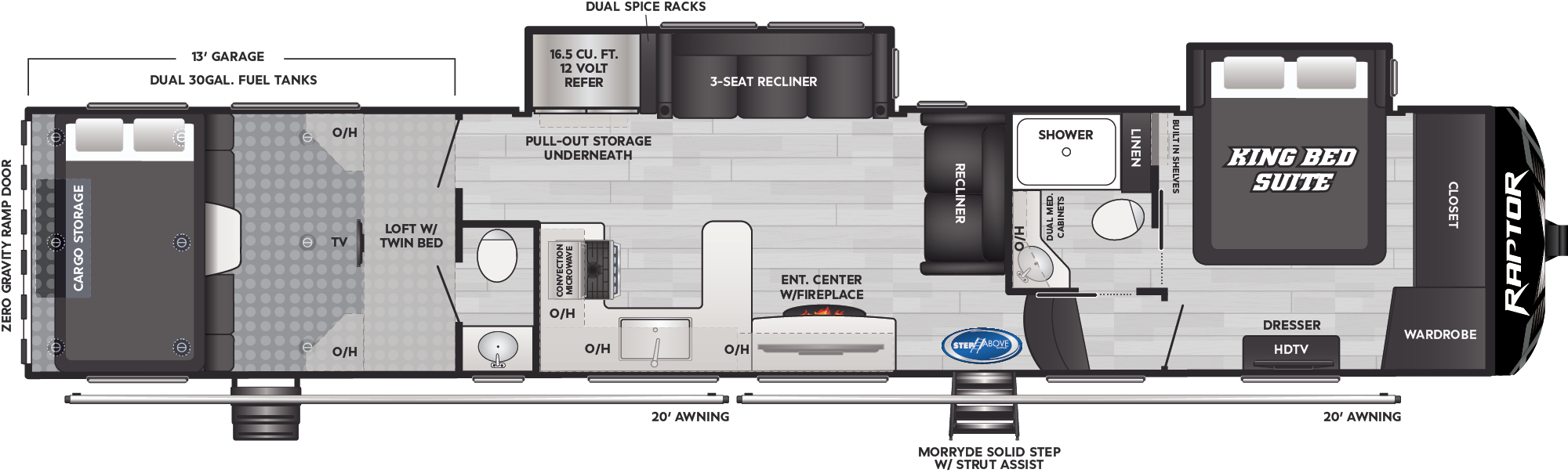 Raptor Floor Plans | Floor Roma