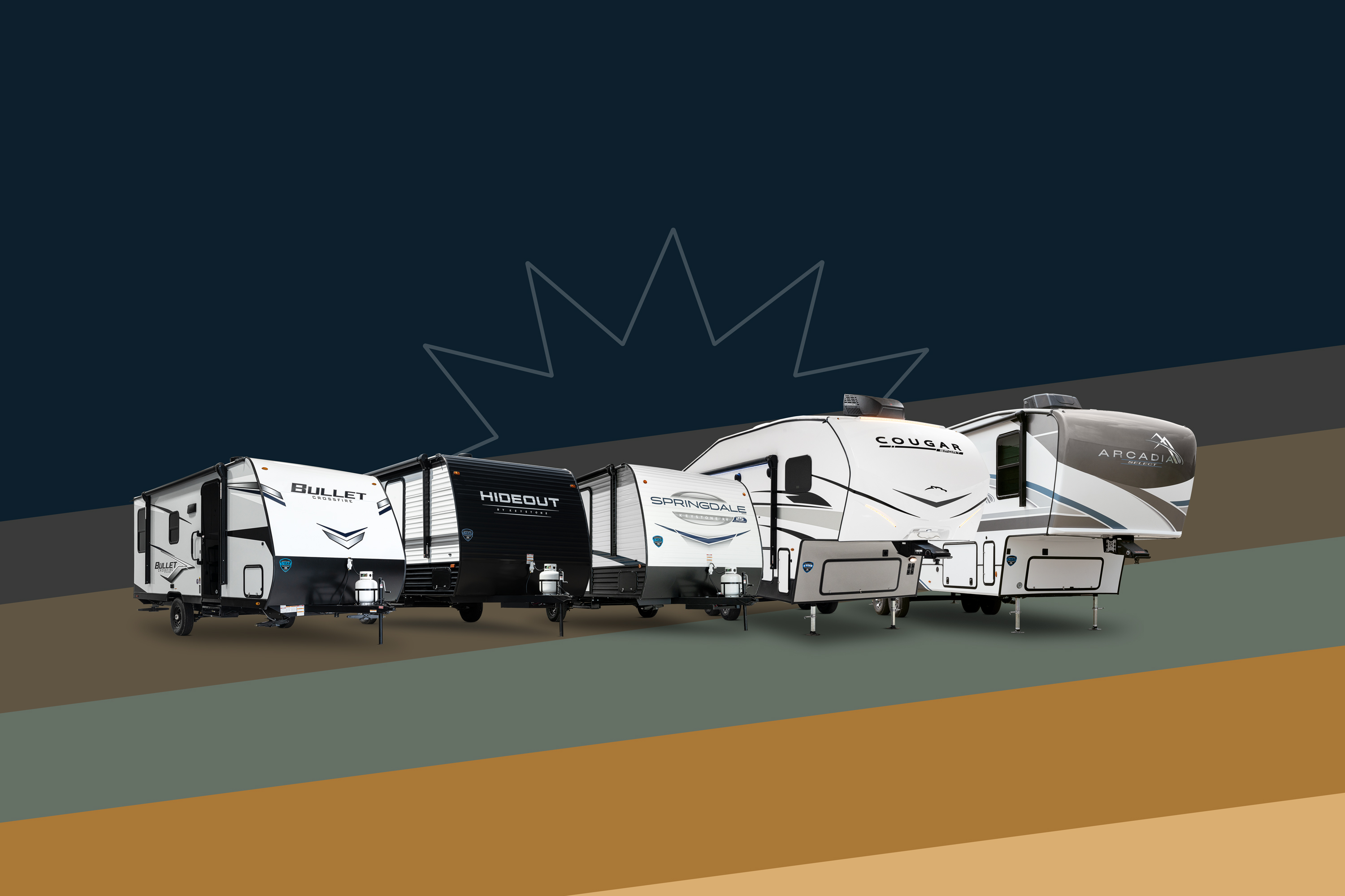 Legendary Fifth Wheels, Travel Trailers & Toy Haulers - Keystone RV