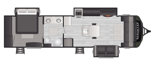 Montana High Country Luxury Fifth Wheels Model 335bh Floorplan Keystone Rv Montana High Country Luxury Fifth