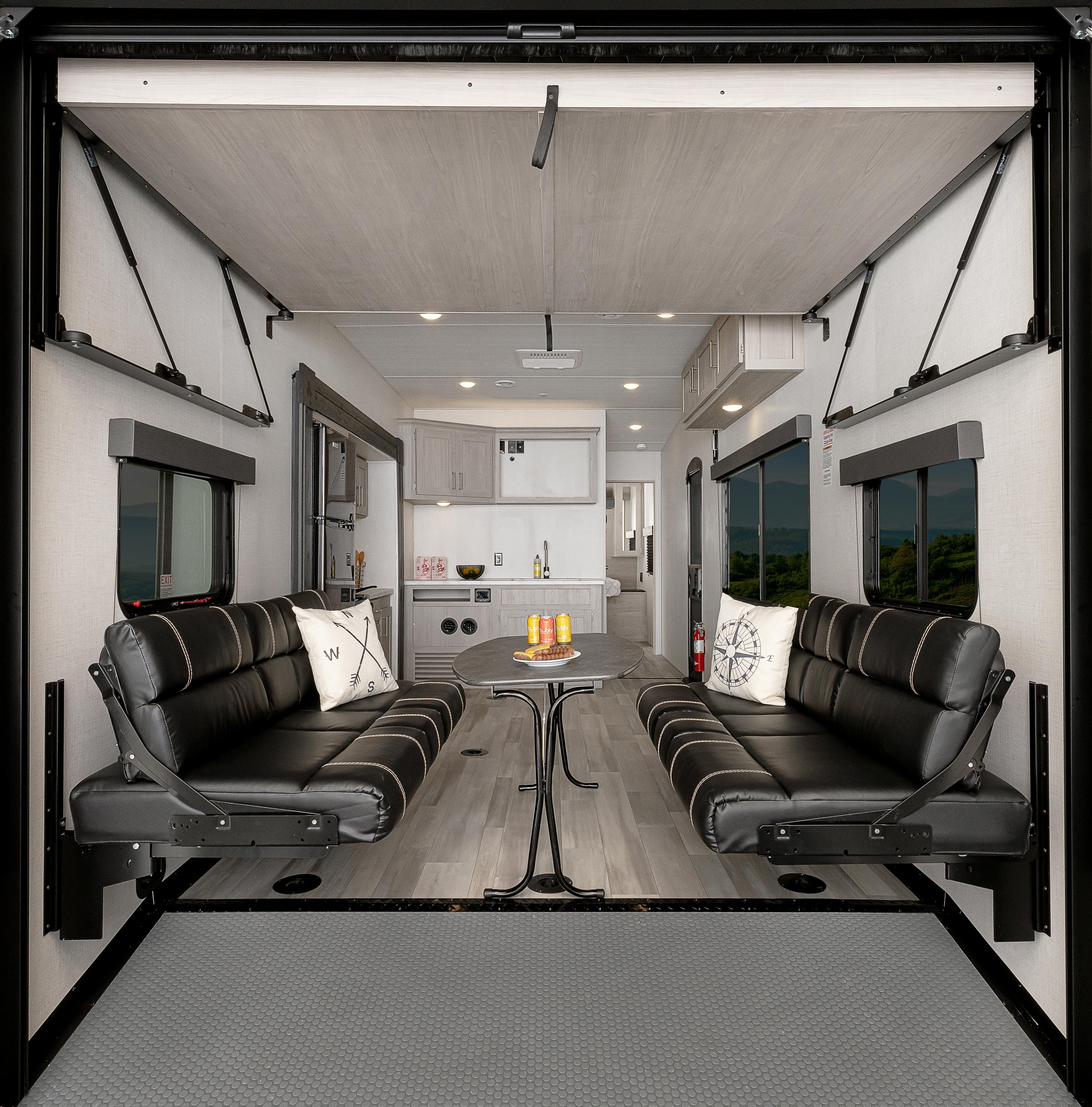 Impact Toy Hauler Travel Trailers Aluminum Sidewalls Keystone RV