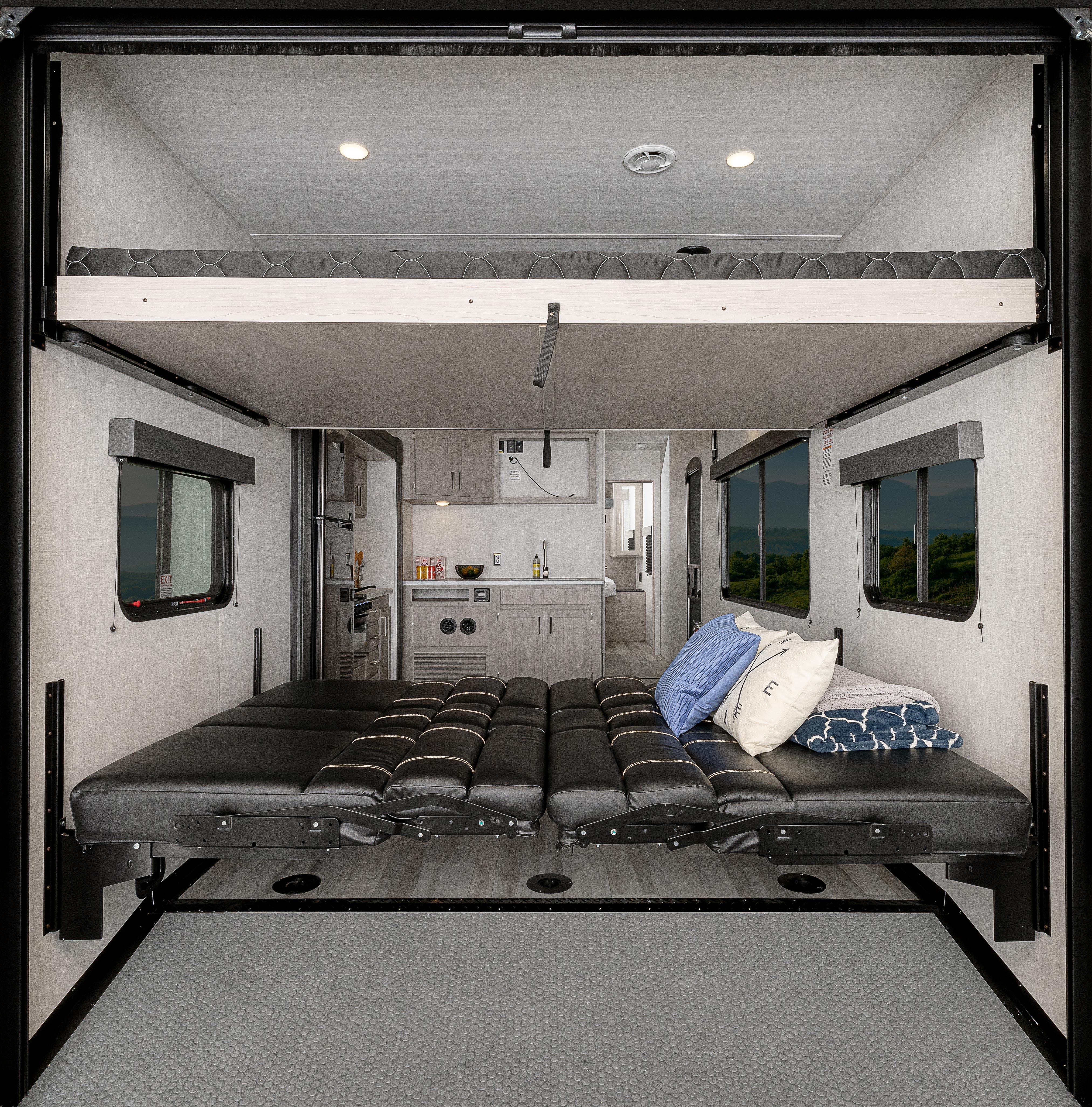 Impact Toy Hauler Travel Trailers Aluminum Sidewalls Keystone RV