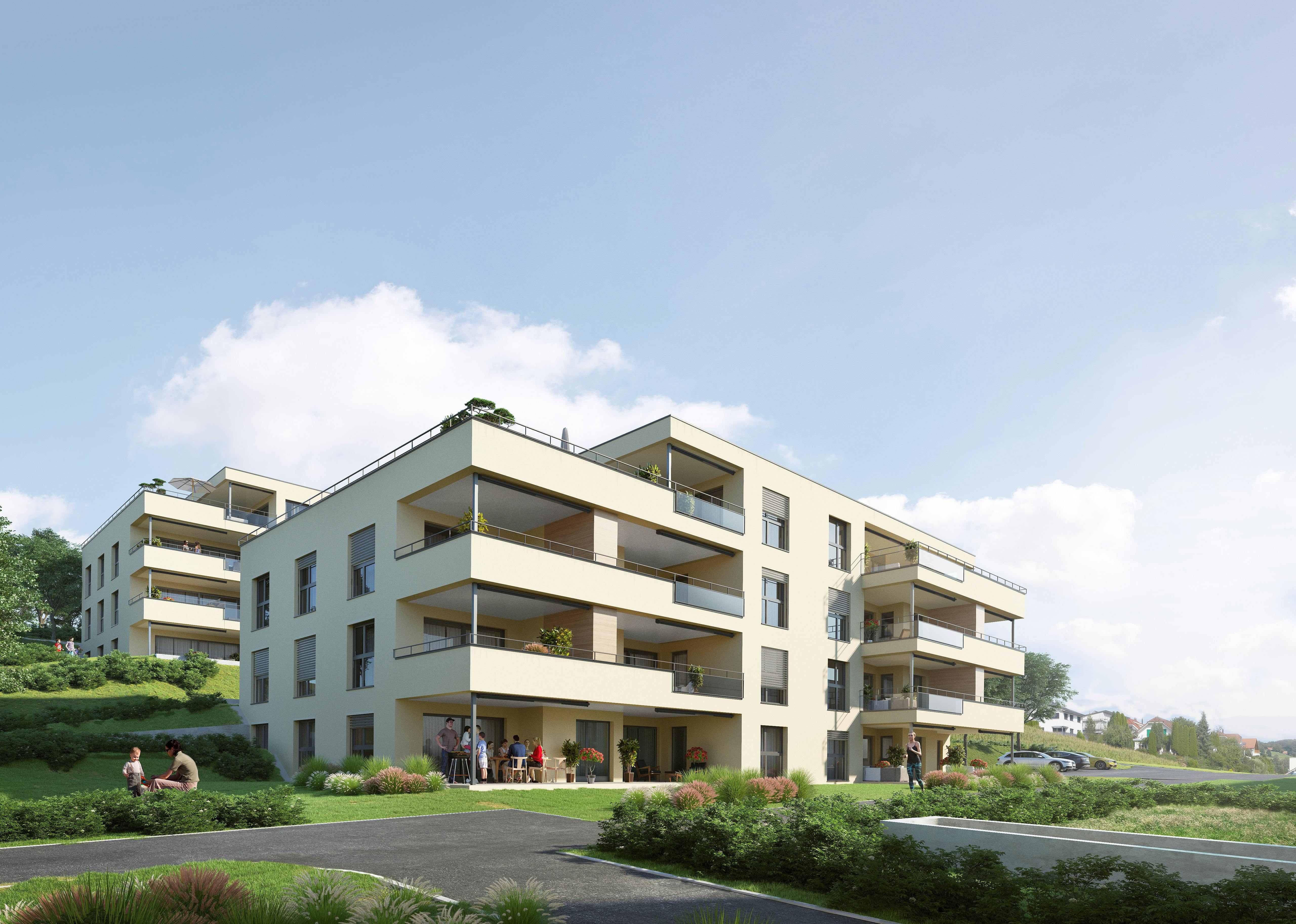 Photo of the apartment building