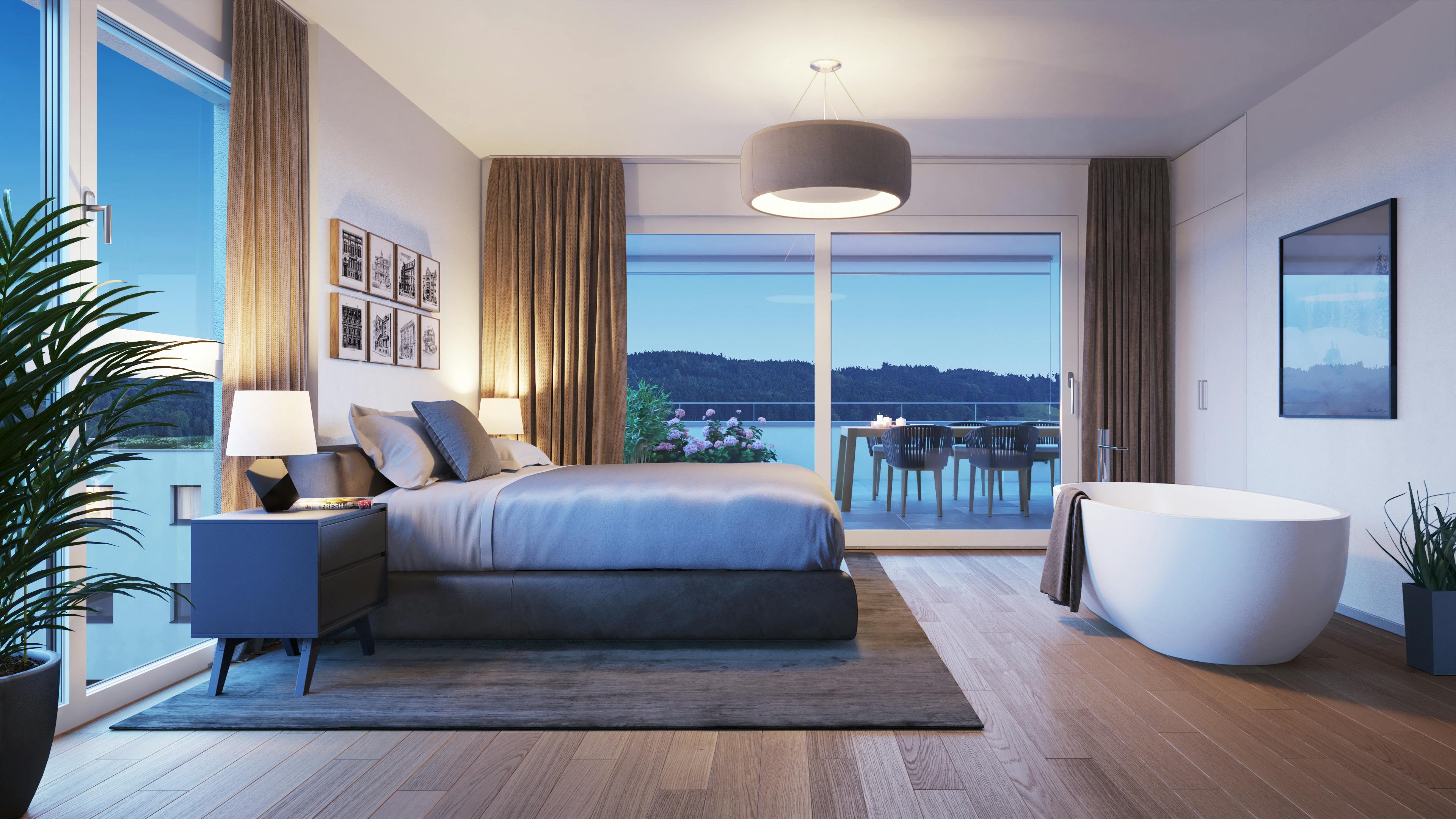 Photo of the apartment building