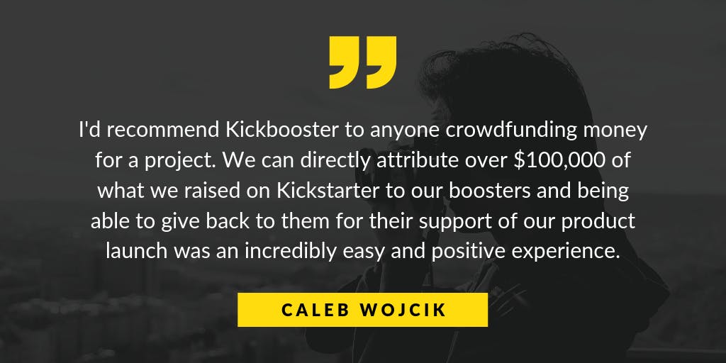 Kickbooster review from Caleb Wojcik