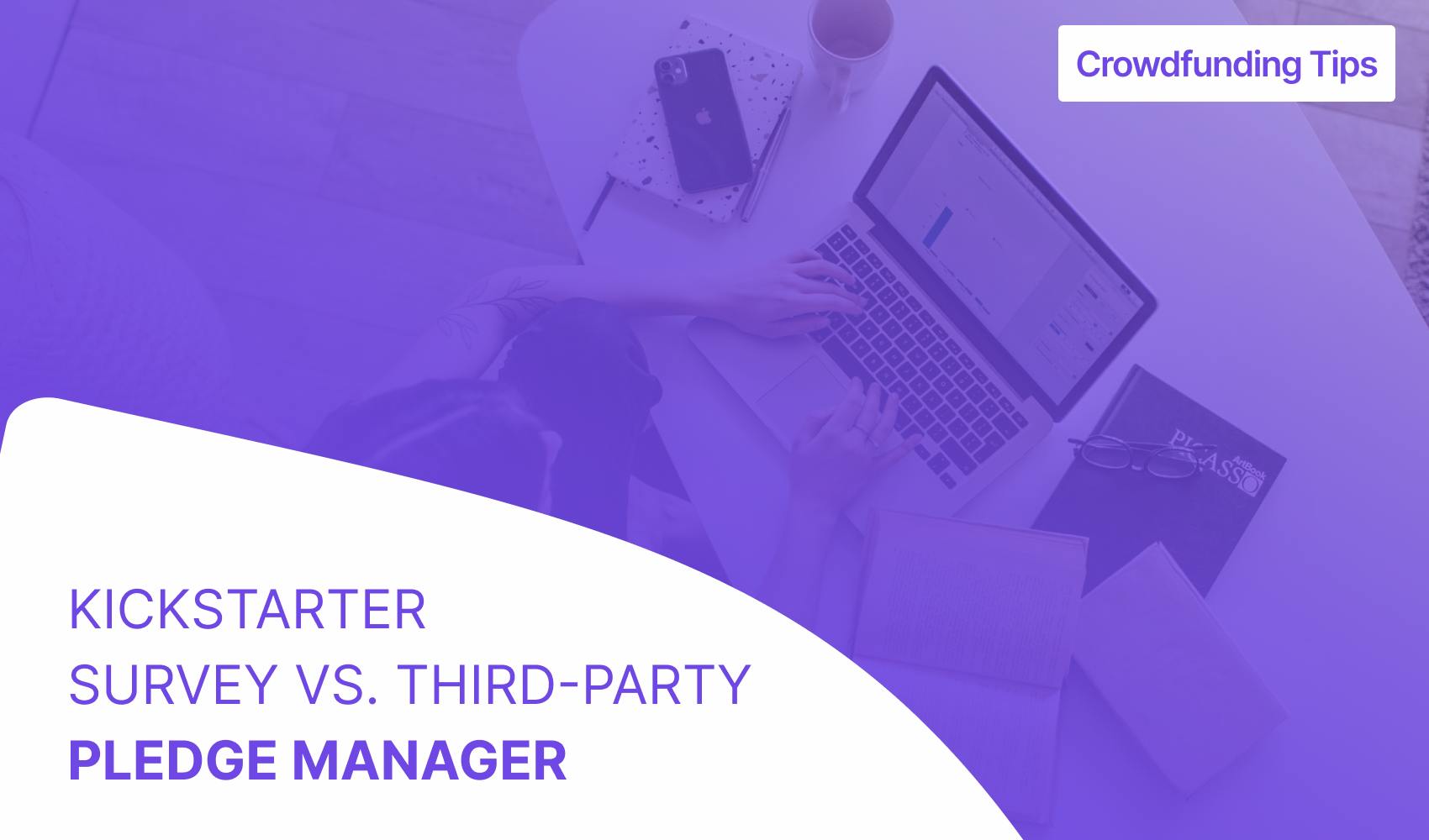 kickstarter survey vs. third-party pledge manager