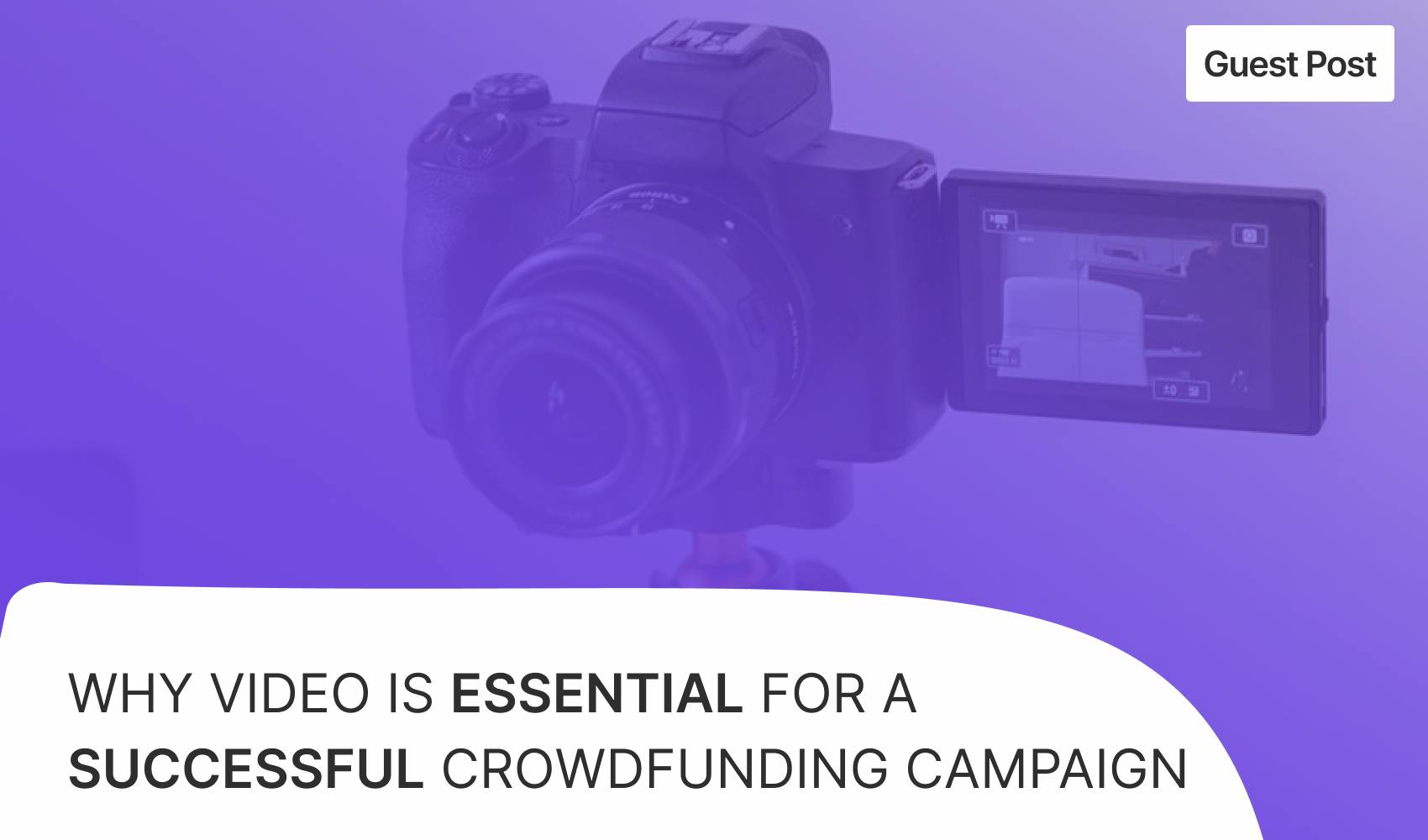 crowdfunding video